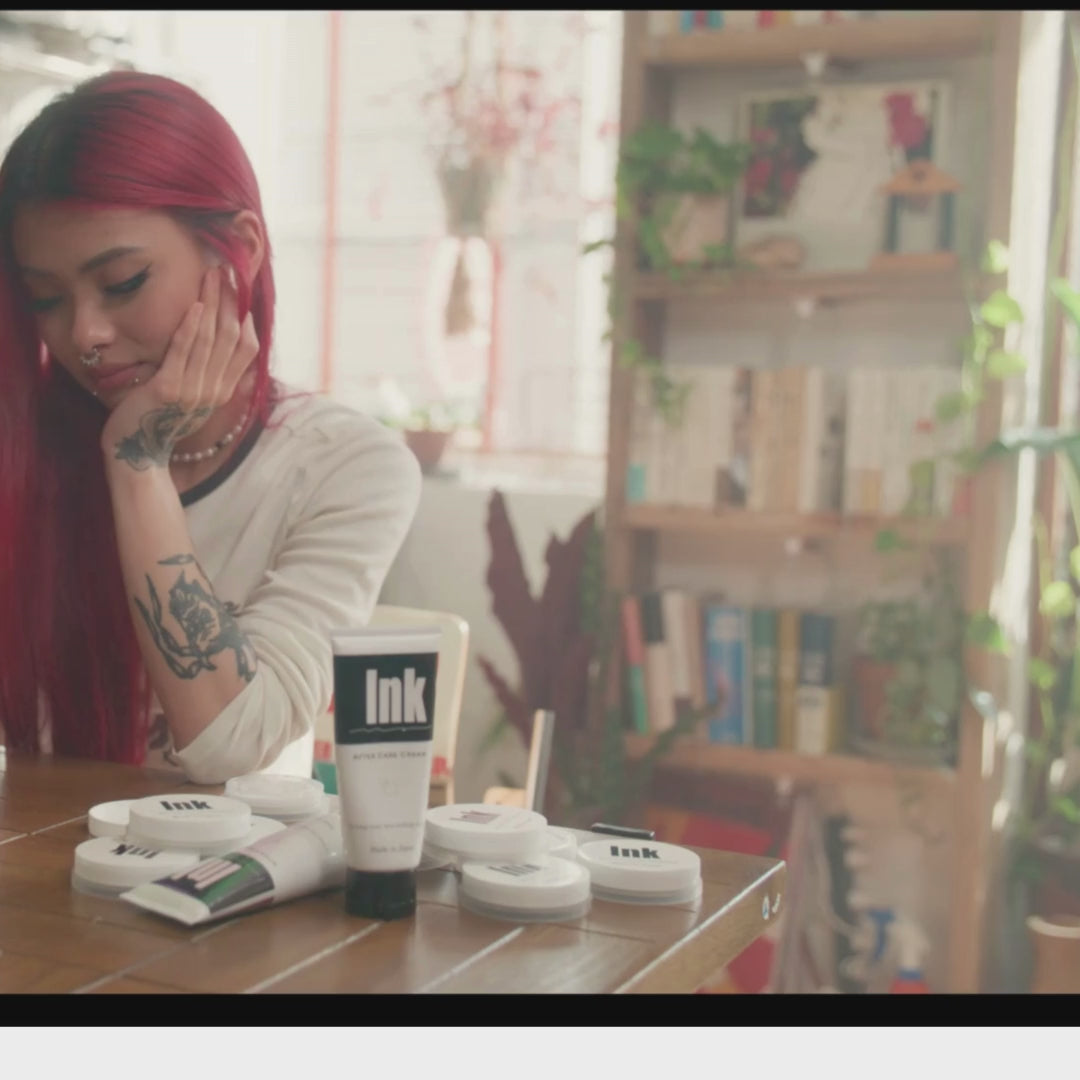 日本製・タトゥー用アフターケアクリーム – Inkケアプロダクト